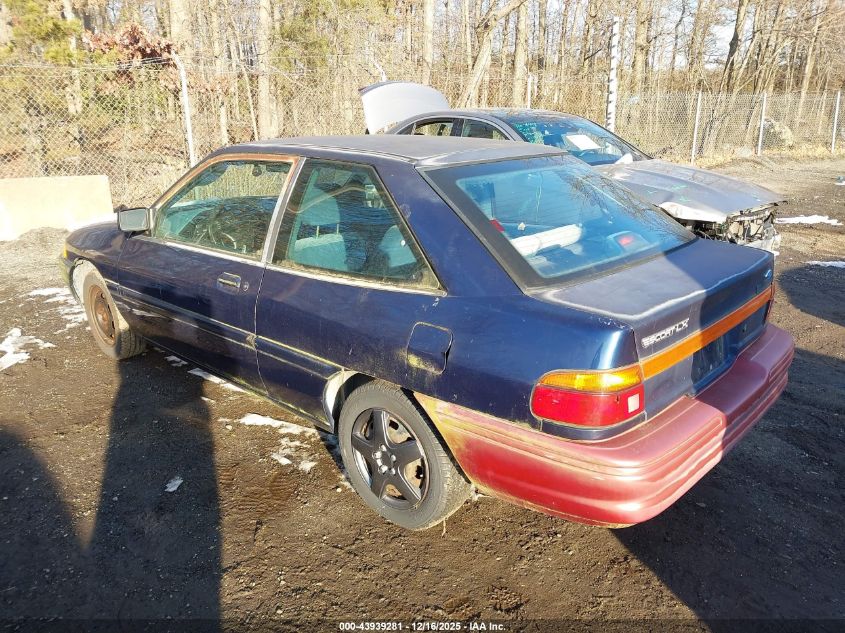 1FASP11J0SW152657 1995 FORD ESCORT photo no. 3