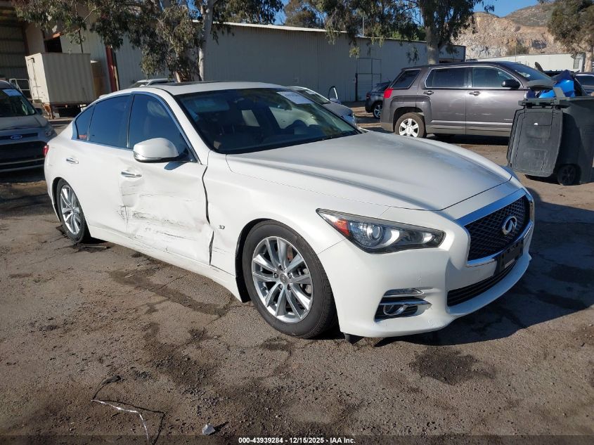 2015 Infiniti Q50 Premium VIN: JN1BV7AR5FM395720 Lot: 43939284