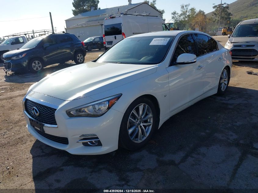 2015 Infiniti Q50 Premium VIN: JN1BV7AR5FM395720 Lot: 43939284