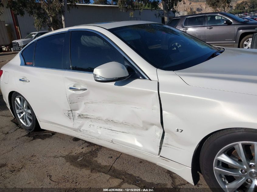 2015 Infiniti Q50 Premium VIN: JN1BV7AR5FM395720 Lot: 43939284