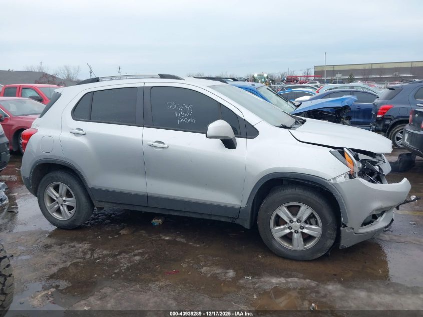 2021 Chevrolet Trax Awd Lt VIN: KL7CJPSB9MB354124 Lot: 43939289