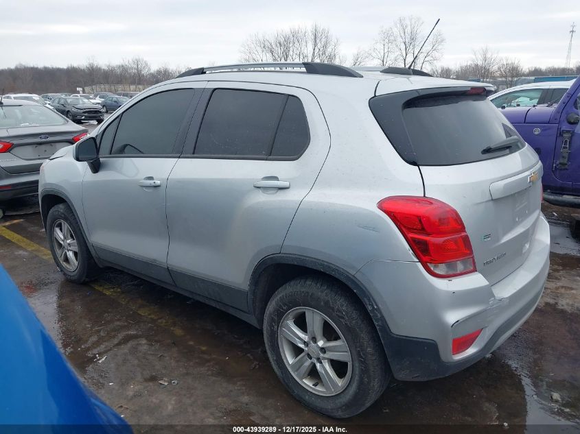 2021 Chevrolet Trax Awd Lt VIN: KL7CJPSB9MB354124 Lot: 43939289