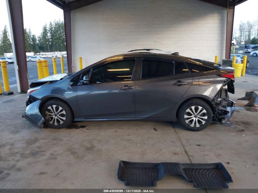 2019 Toyota Prius Le VIN: JTDKARFU7K3084176 Lot: 43939296