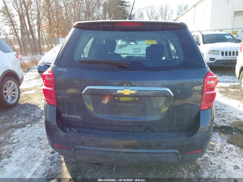 2017 Chevrolet Equinox Ls VIN: 2GNALBEK0H1589110 Lot: 43939301