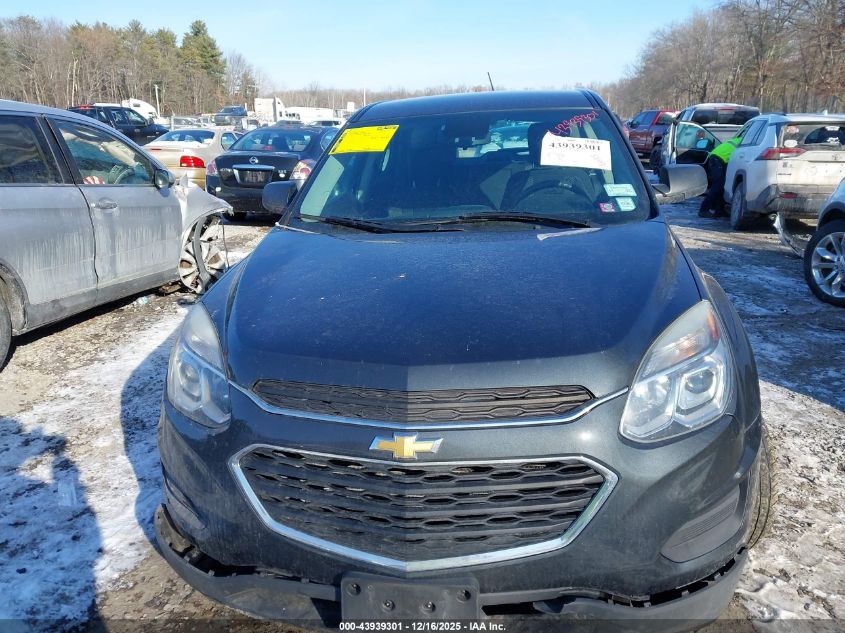 2017 Chevrolet Equinox Ls VIN: 2GNALBEK0H1589110 Lot: 43939301