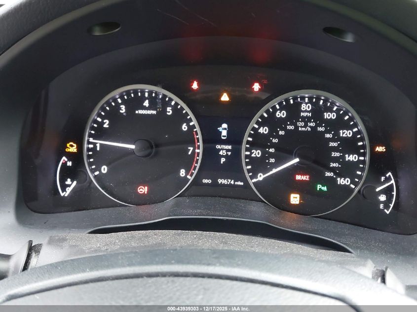 2015 Lexus Es 350 VIN: JTHBK1GG8F2153376 Lot: 43939303