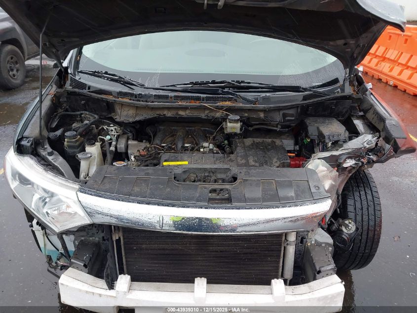 2016 Nissan Quest Platinum/S/Sl/Sv VIN: JN8AE2KP6G9151981 Lot: 43939310