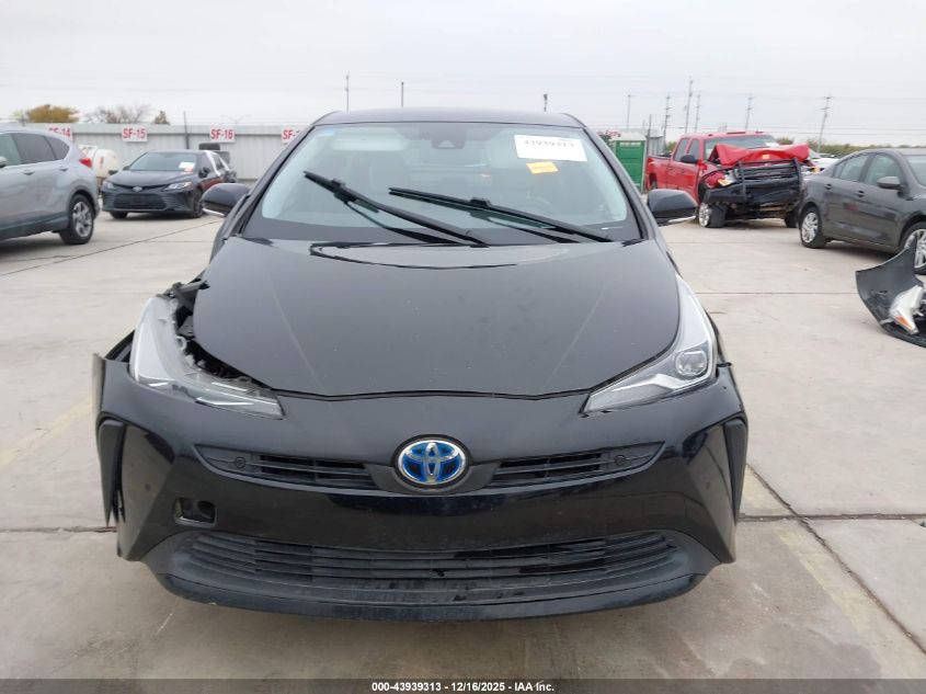 2019 Toyota Prius Limited VIN: JTDKARFU2K3099555 Lot: 43939313
