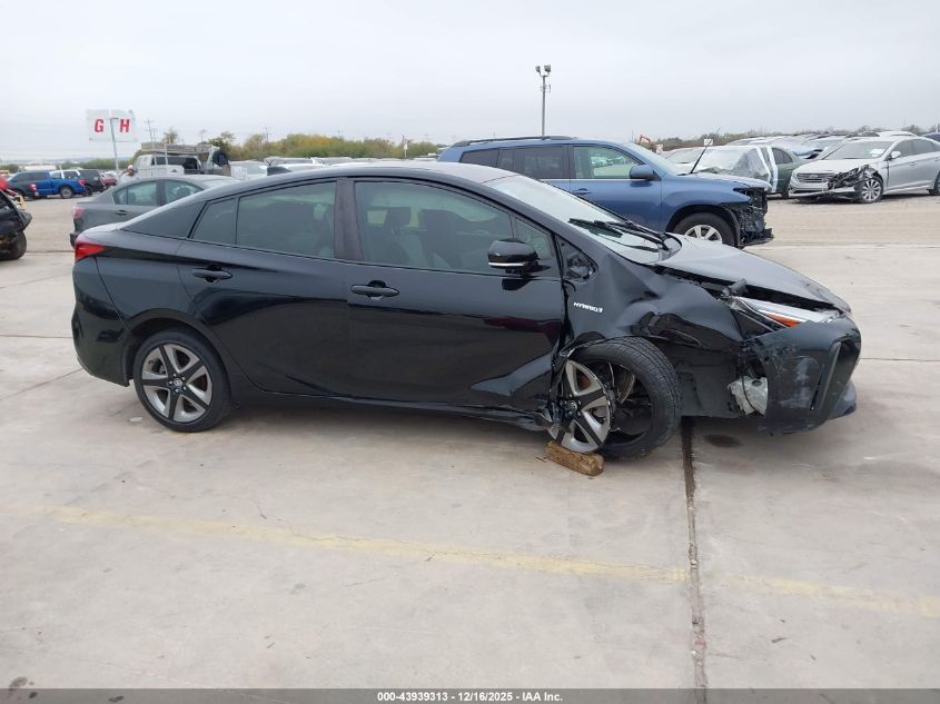 2019 Toyota Prius Limited VIN: JTDKARFU2K3099555 Lot: 43939313