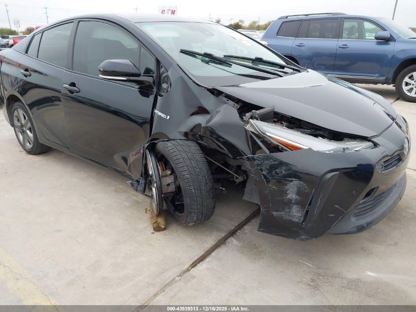 2019 Toyota Prius Limited VIN: JTDKARFU2K3099555 Lot: 43939313