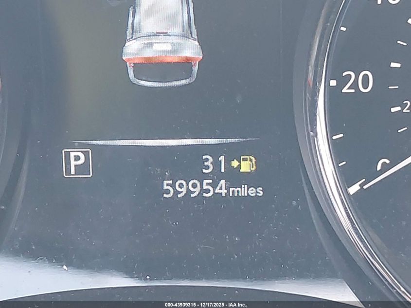 2017 Nissan Rogue Sv VIN: JN8AT2MV3HW005848 Lot: 43939315