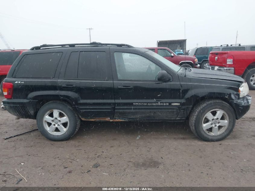 2000 Jeep Grand Cherokee Limited VIN: 1J4GW58N4YC373069 Lot: 43939316