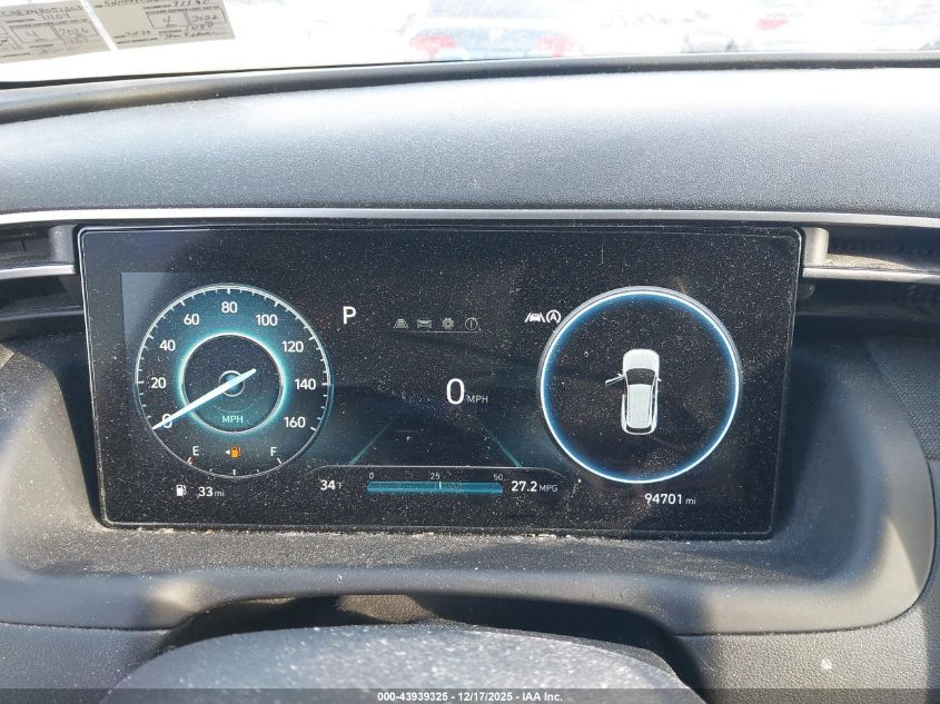 2022 Hyundai Tucson Sel VIN: 5NMJFCAEXNH051303 Lot: 43939325