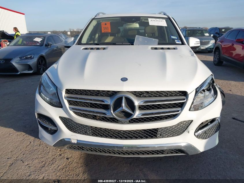 2016 Mercedes-Benz Gle 350 VIN: 4JGDA5JB1GA775886 Lot: 43939327