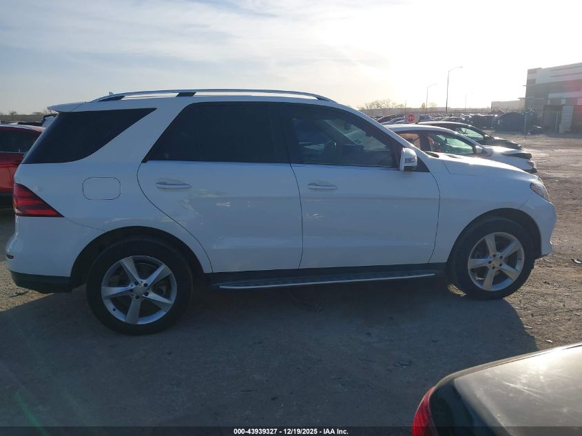 2016 Mercedes-Benz Gle 350 VIN: 4JGDA5JB1GA775886 Lot: 43939327