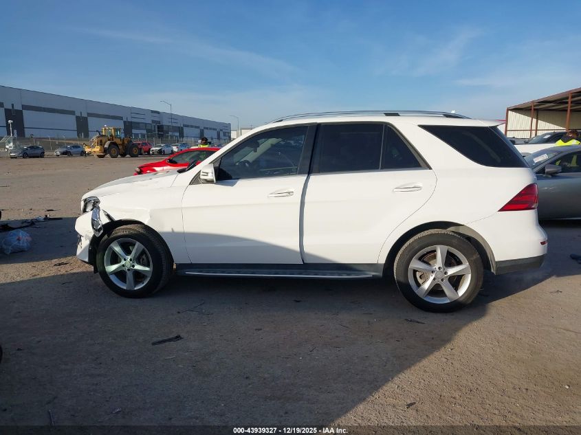 2016 Mercedes-Benz Gle 350 VIN: 4JGDA5JB1GA775886 Lot: 43939327