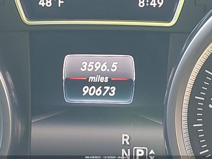 2016 Mercedes-Benz Gle 350 VIN: 4JGDA5JB1GA775886 Lot: 43939327