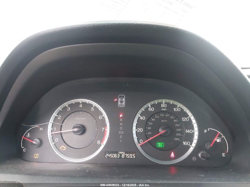 2009 Honda Accord 3.5 Ex-L VIN: 1HGCP36809A041132 Lot: 43939333