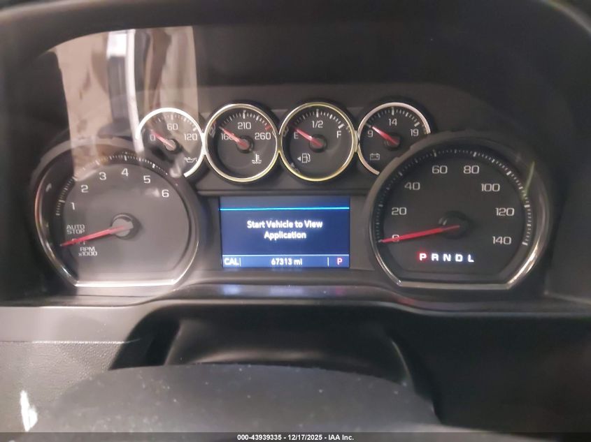 2019 Chevrolet Silverado 1500 Ltz VIN: 3GCUYGED5KG132619 Lot: 43939335