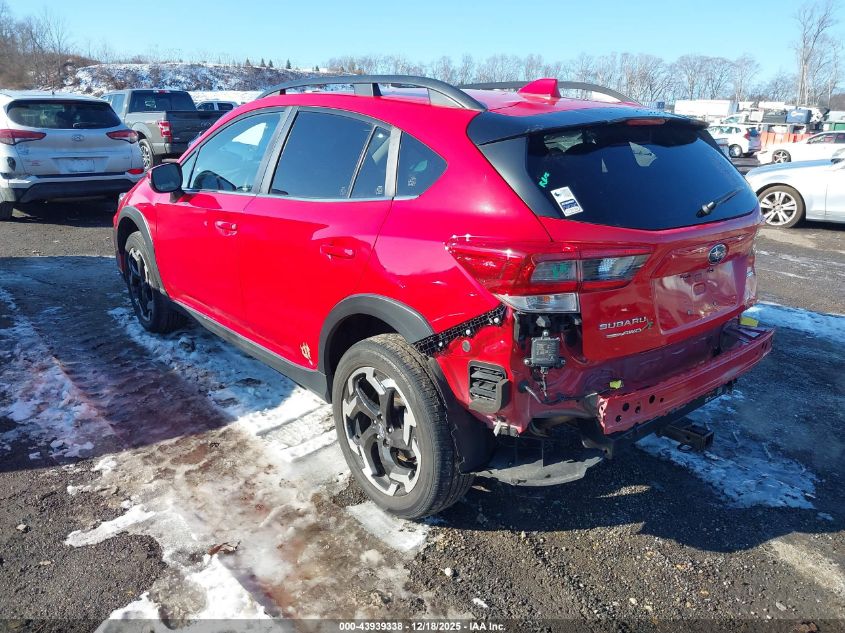 2022 Subaru Crosstrek Limited VIN: JF2GTHMC4NH279455 Lot: 43939338