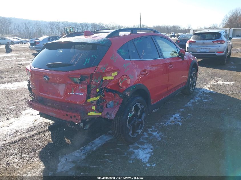 2022 Subaru Crosstrek Limited VIN: JF2GTHMC4NH279455 Lot: 43939338