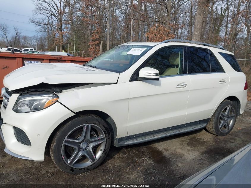 2017 Mercedes-Benz Gle 400 4Matic VIN: 4JGDA5GB9HA840301 Lot: 43939344