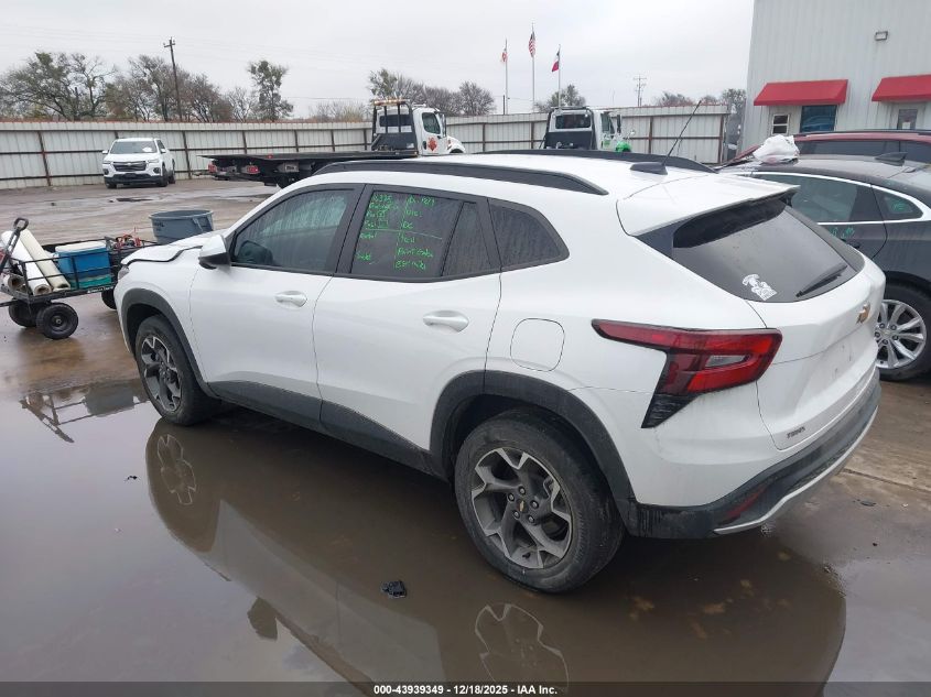 2024 Chevrolet Trax Fwd Lt VIN: KL77LHE2XRC031568 Lot: 43939349