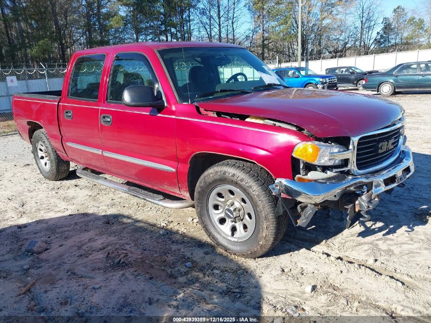 2006 GMC Sierra 1500 Sl VIN: 2GTEC13V461315388 Lot: 43939359