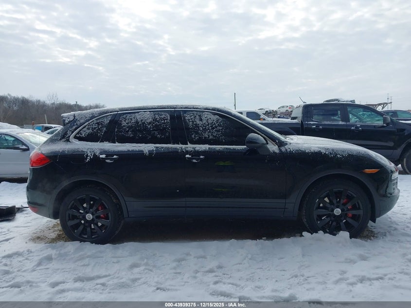 2012 Porsche Cayenne 3.6 Black Lot 111043939375 Vin WP1AA2A23CLA10133