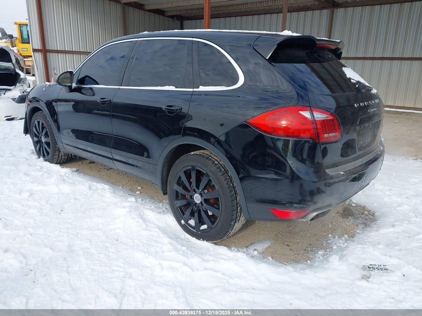 2012 Porsche Cayenne 3.6 Black Lot 111043939375 Vin WP1AA2A23CLA10133