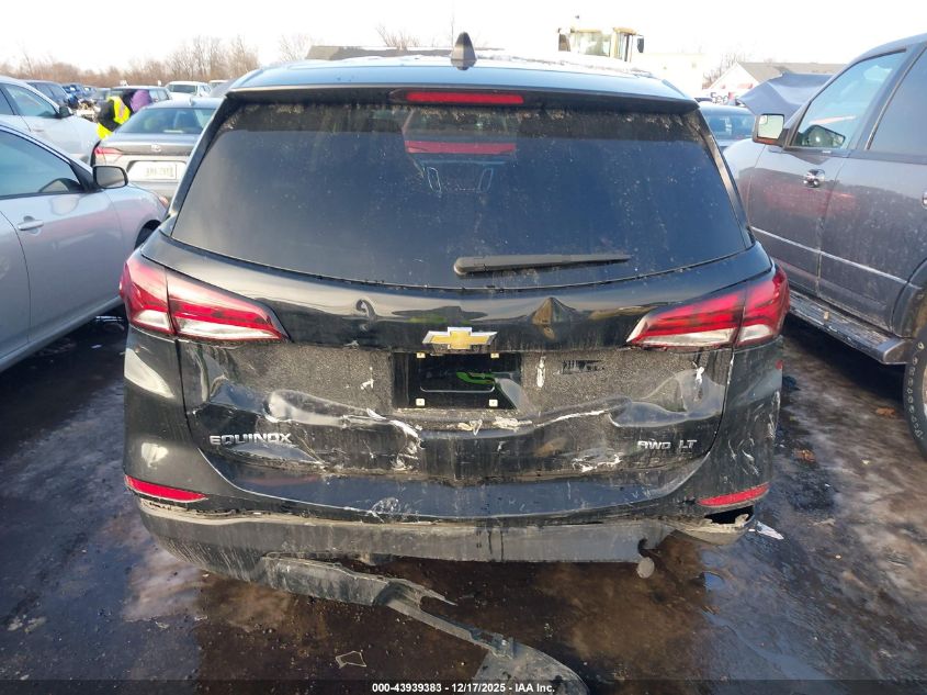 2022 Chevrolet Equinox Awd Lt VIN: 3GNAXUEV4NL254128 Lot: 43939383