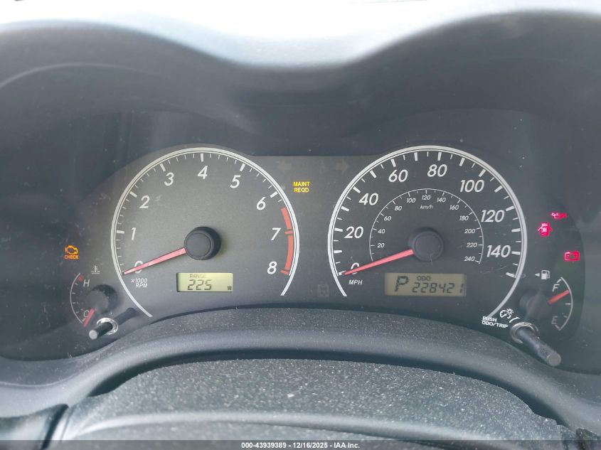 2011 Toyota Corolla Le VIN: 2T1BU4EE8BC675760 Lot: 43939389