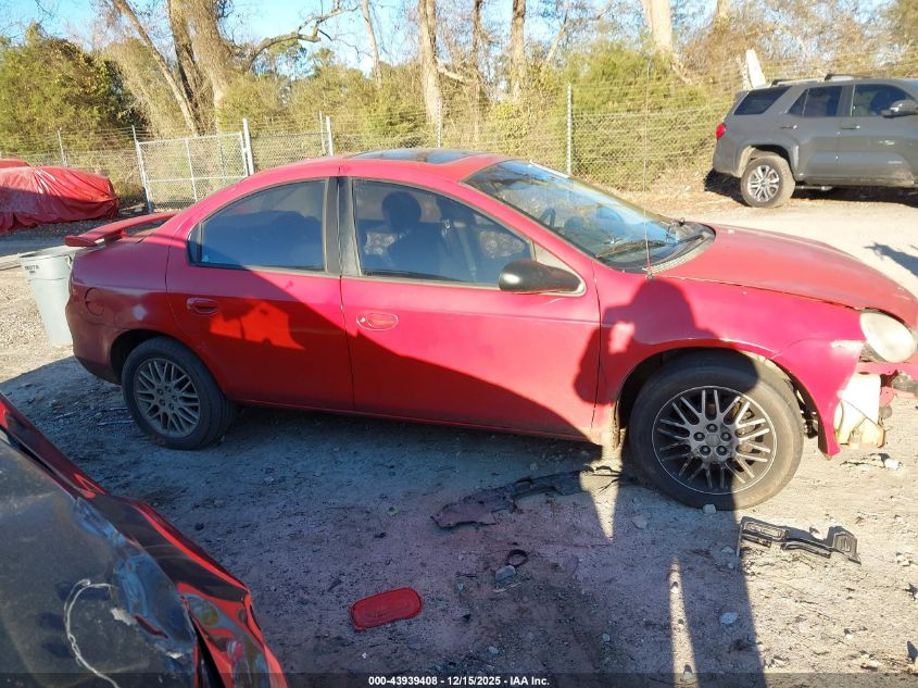 2001 Dodge Neon Se VIN: 1B3ES46C41D154280 Lot: 43939408