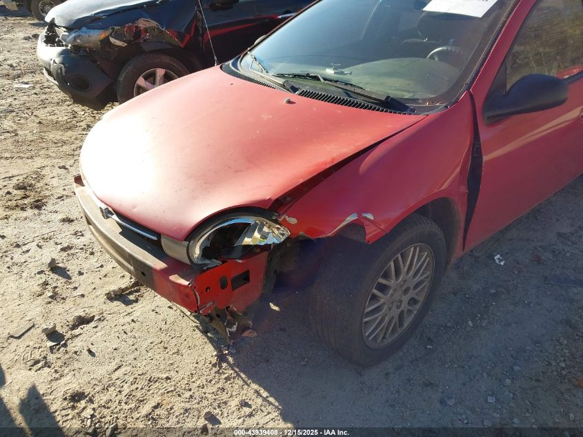 2001 Dodge Neon Se VIN: 1B3ES46C41D154280 Lot: 43939408