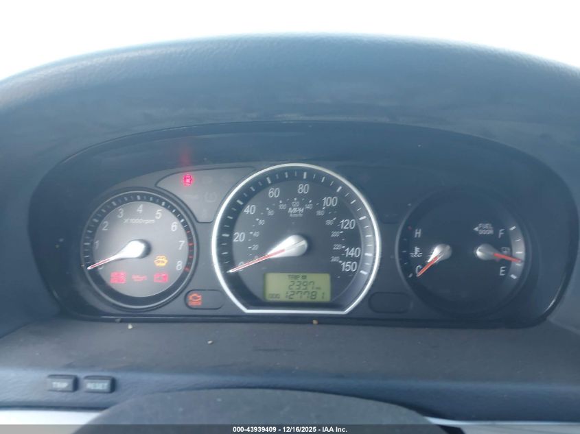 2007 Hyundai Sonata Gls VIN: 5NPET46CX7H215386 Lot: 43939409