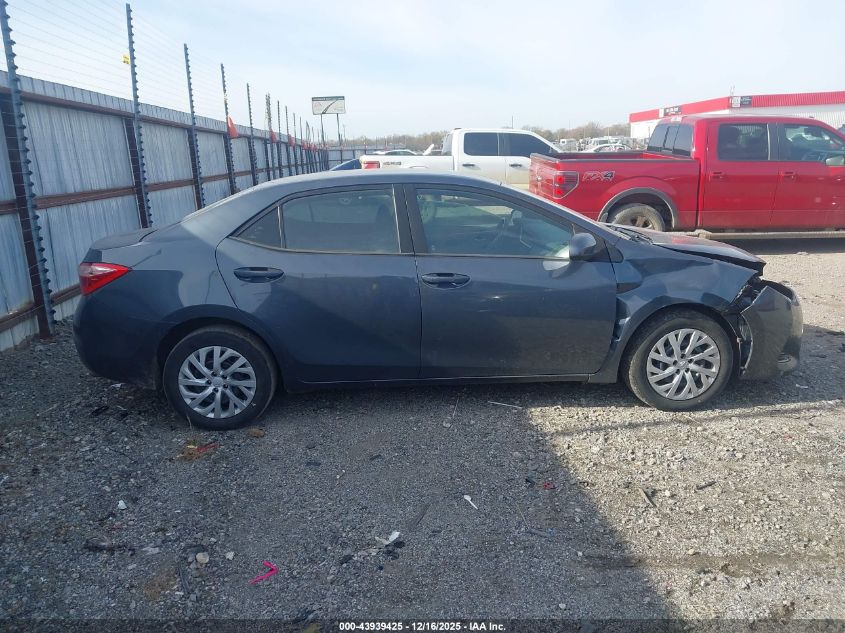 2017 Toyota Corolla Le VIN: 5YFBURHE0HP737833 Lot: 43939425