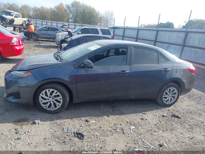 2017 Toyota Corolla Le VIN: 5YFBURHE0HP737833 Lot: 43939425