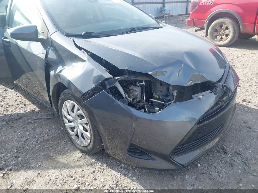 2017 Toyota Corolla Le VIN: 5YFBURHE0HP737833 Lot: 43939425