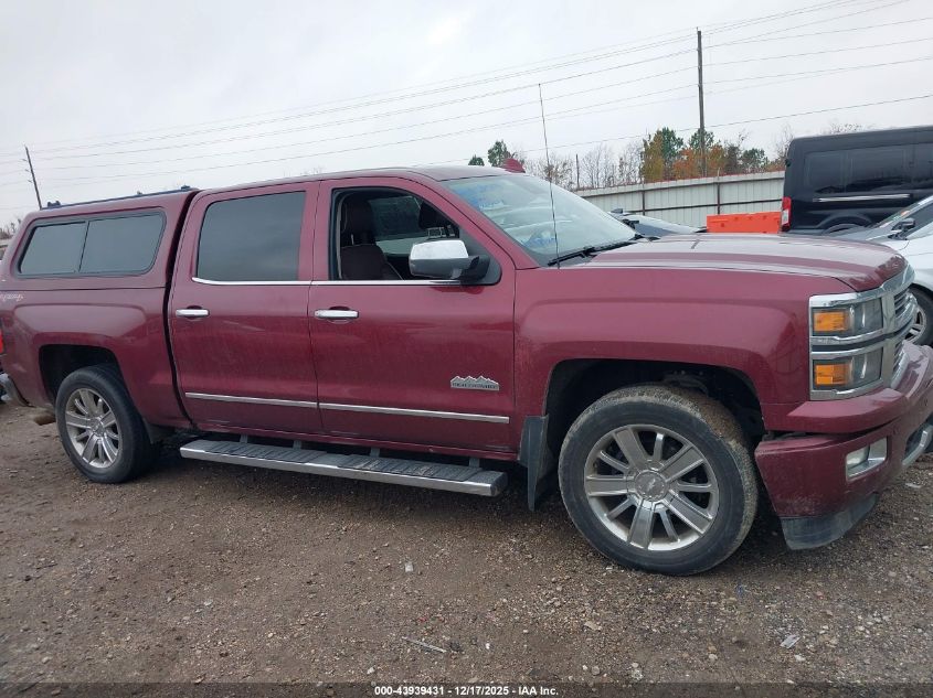 2015 Chevrolet Silverado 1500 High Country VIN: 3GCUKTEC4FG286584 Lot: 43939431