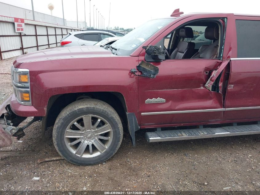 2015 Chevrolet Silverado 1500 High Country VIN: 3GCUKTEC4FG286584 Lot: 43939431