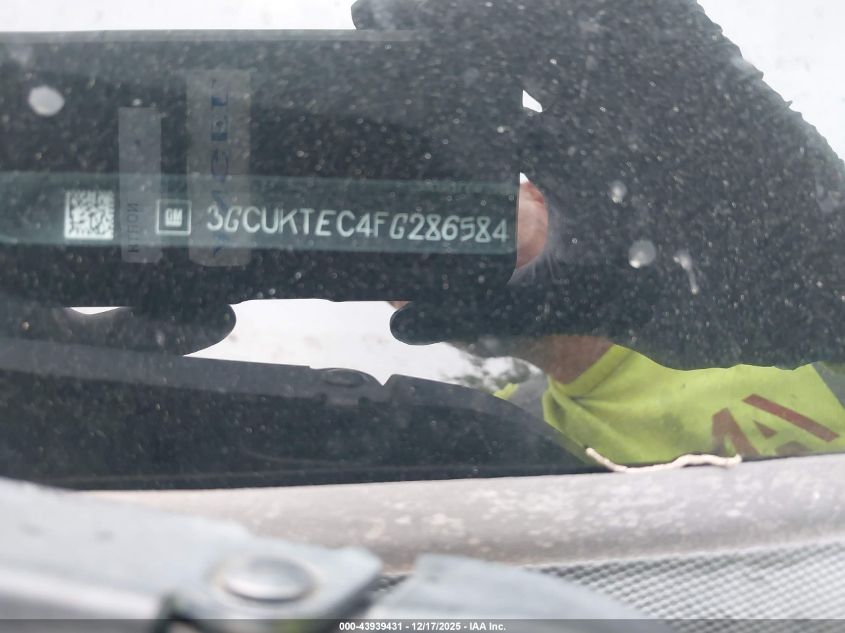 2015 Chevrolet Silverado 1500 High Country VIN: 3GCUKTEC4FG286584 Lot: 43939431