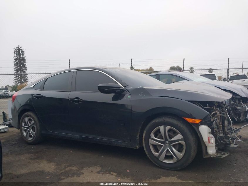 2016 Honda Civic Lx VIN: 19XFC2F54GE228200 Lot: 43939437