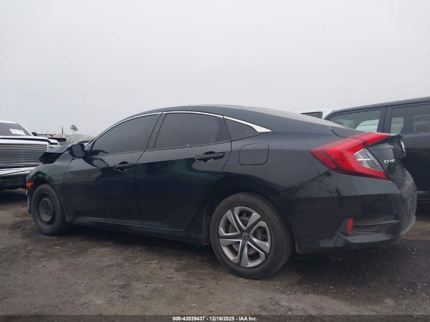 2016 Honda Civic Lx VIN: 19XFC2F54GE228200 Lot: 43939437