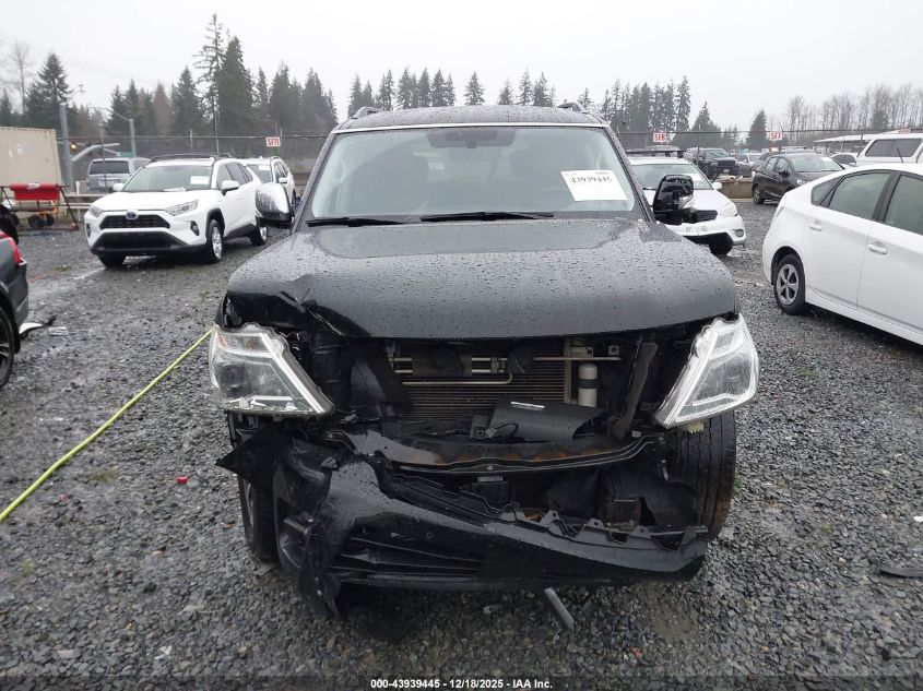 2020 Nissan Armada Sl 4Wd VIN: JN8AY2NC7LX519705 Lot: 43939445