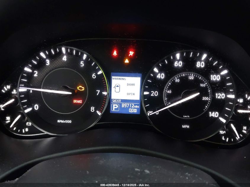 2020 Nissan Armada Sl 4Wd VIN: JN8AY2NC7LX519705 Lot: 43939445