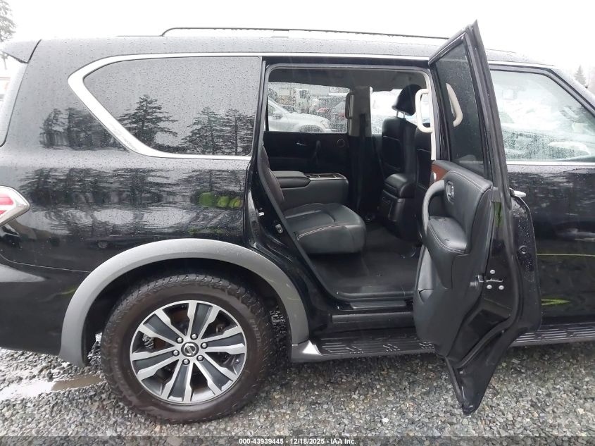 2020 Nissan Armada Sl 4Wd VIN: JN8AY2NC7LX519705 Lot: 43939445
