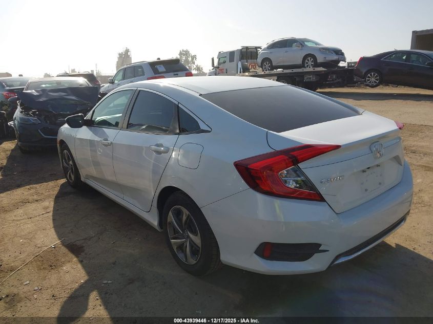 2019 Honda Civic Lx VIN: 2HGFC2F65KH532028 Lot: 43939446