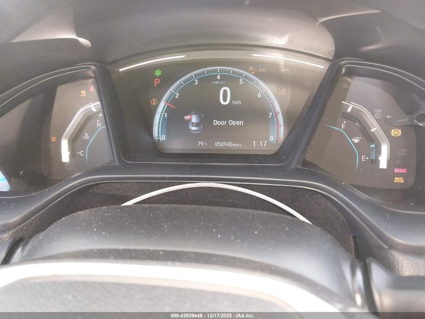 2019 Honda Civic Lx VIN: 2HGFC2F65KH532028 Lot: 43939446