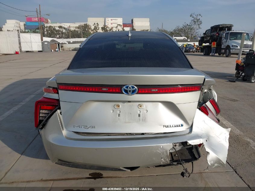 2016 Toyota Mirai VIN: JTDBVRBD9GA000470 Lot: 43939453