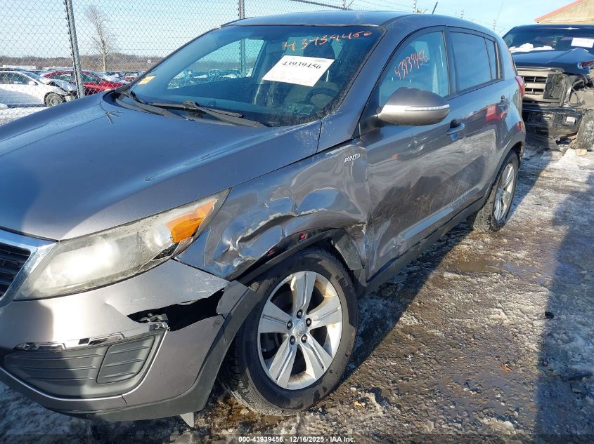 2012 Kia Sportage Lx VIN: KNDPBCA25C7287146 Lot: 43939456